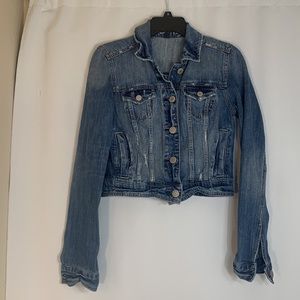 American Eagle | Cropped Denim Jacket